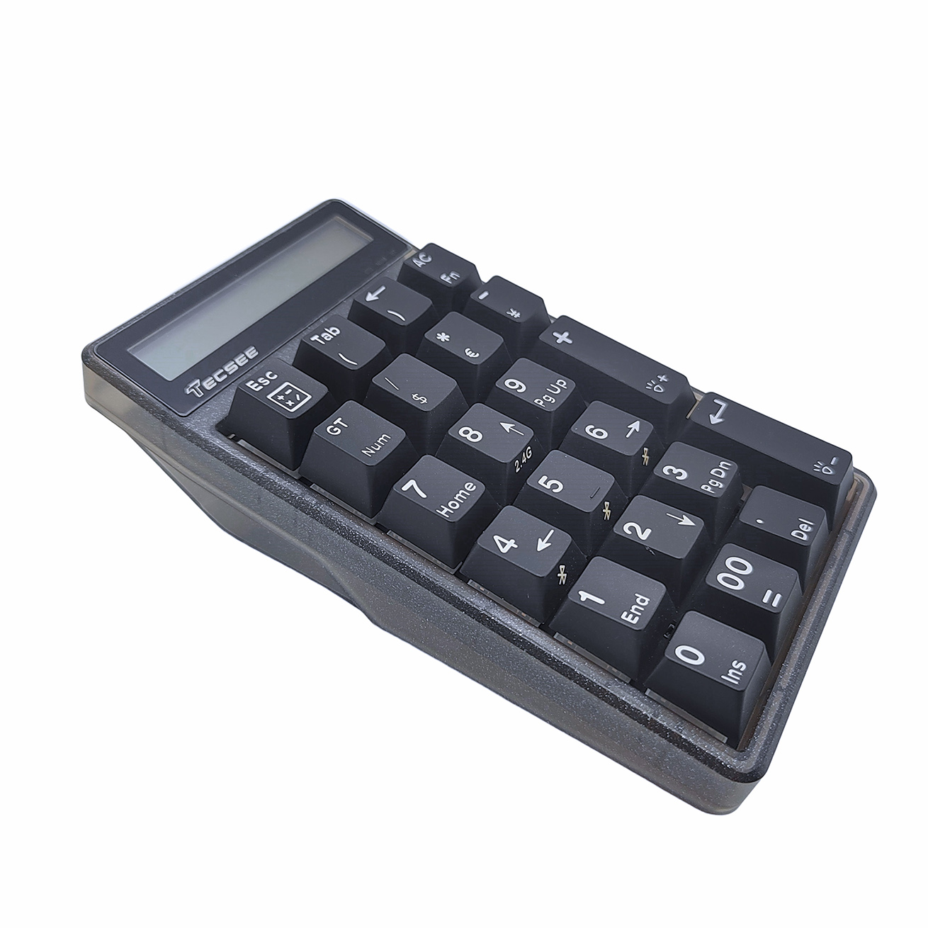 Tecsee Bluetooth Wireless Electronic Calculator Mini Mechanical Numeric Keypad